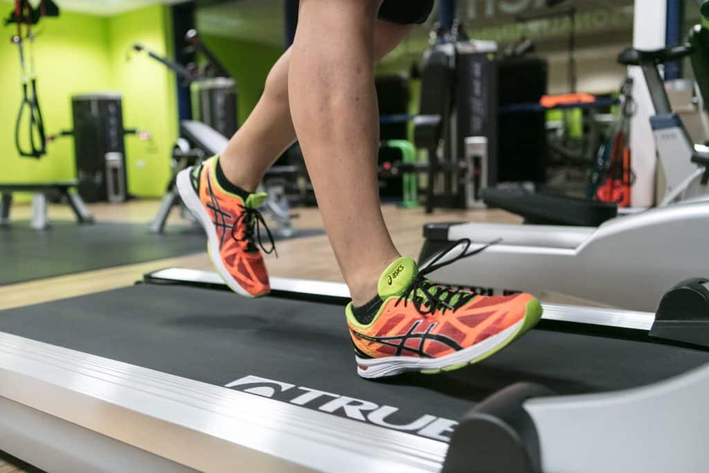 Training auf dem Laufband im Studio von BT COACHING in Othmarsingen